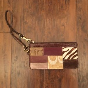 Authentic Coach wristlet